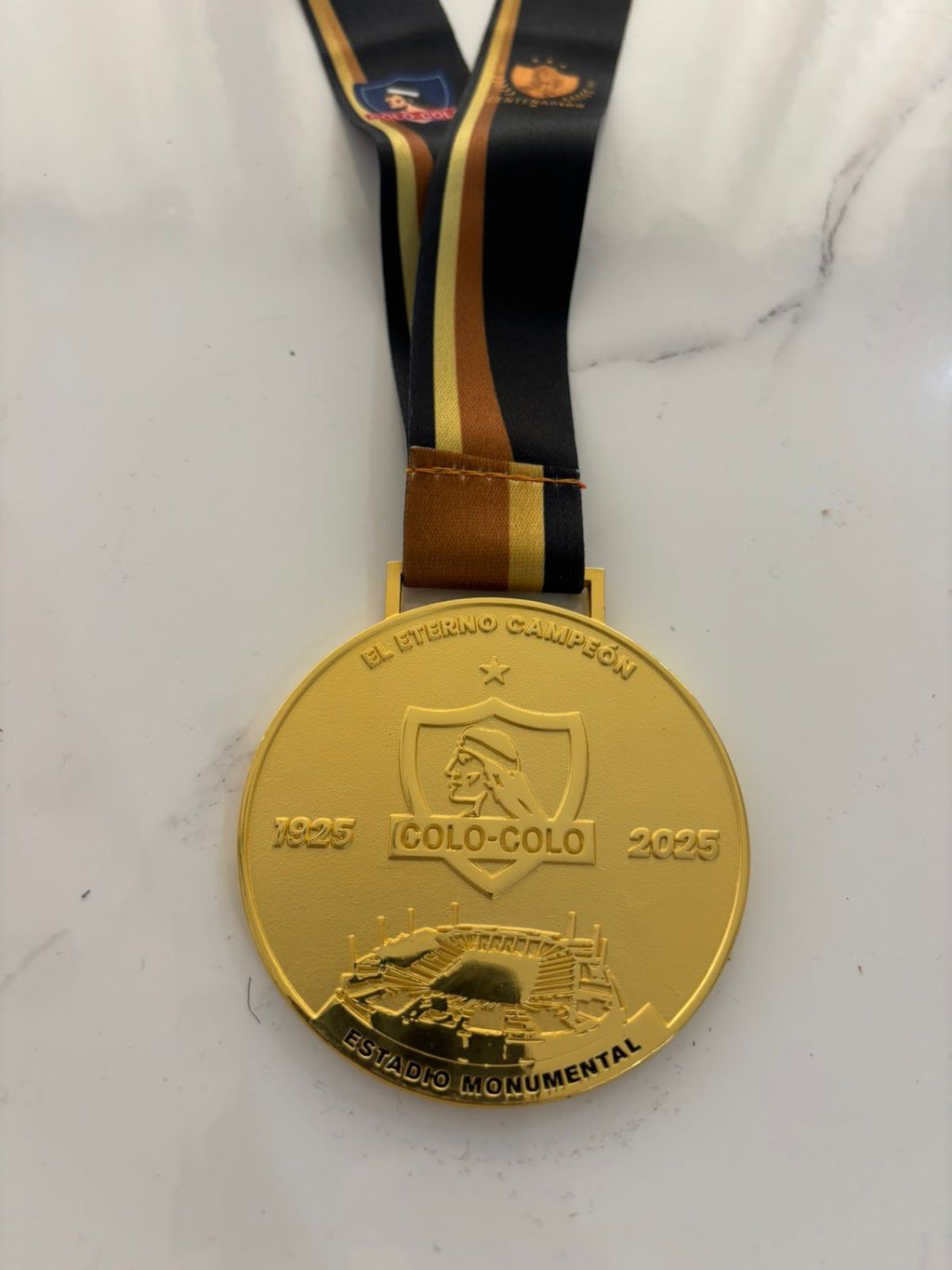 🏆 MEDALLA CONMEMORATIVA COLO-COLO CENTENARIO 1925–2025 🏆