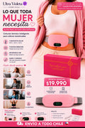 🌸 CINTURÓN TÉRMICO MENSTRUAL INTELIGENTE  "CALOR + VIBRACIÓN" 🌸